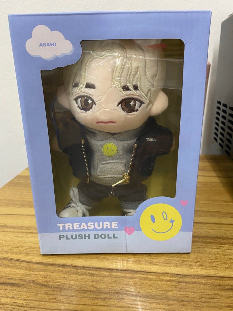 treasure PLUSH DOOL 公式 推し活 ぬいちゃん アサヒ