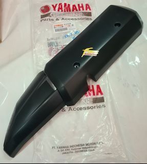 Yamaha XMAX 300 Exhaust Protector and End Cap (Genuine Yamaha Spare Parts)