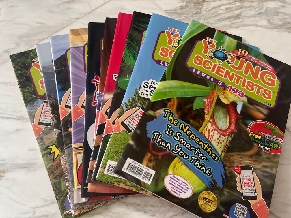 The Young Scientists Level 3 with BN PSLE P6 science practice sheets ...