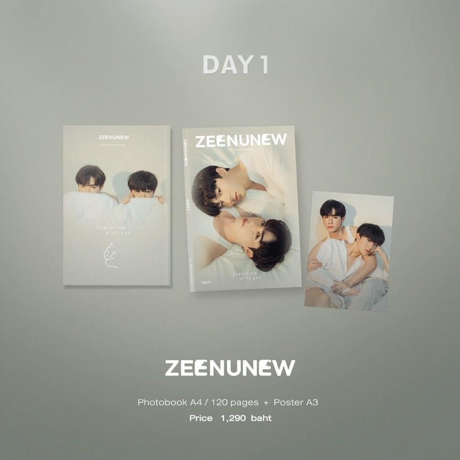 預購ZeeNuNew 1st Photobook