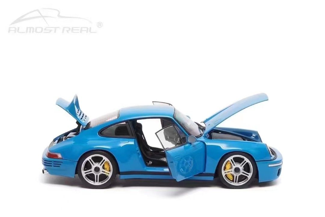 ▲超希少！Grey！Almost Real 1/18 ポルシェ Porsche 911 RUF SCR 2018 新品 限定品 AR