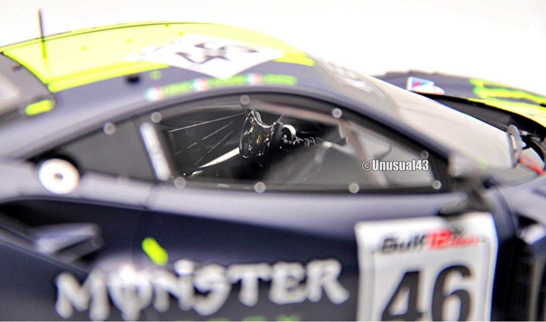 1/18 BBR Models Ferrari 488 GT3 Valentino Rossi Team Kessel