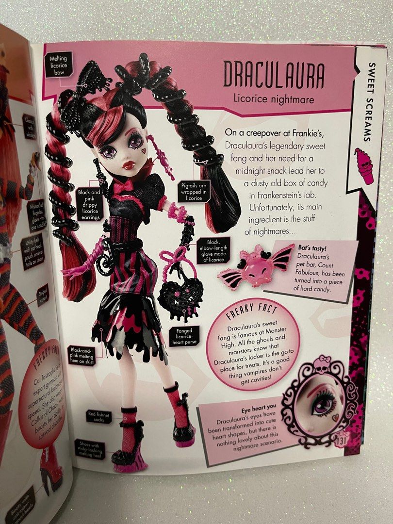 Bookinfo Metadados - Monster High - A doce Draculaura - Ciranda Cultural