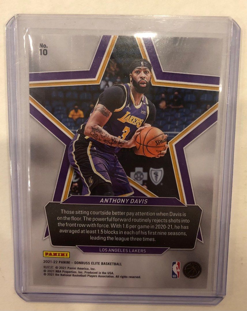 Anthony Davis Autographed 2021-22 Los Angeles Lakers Association