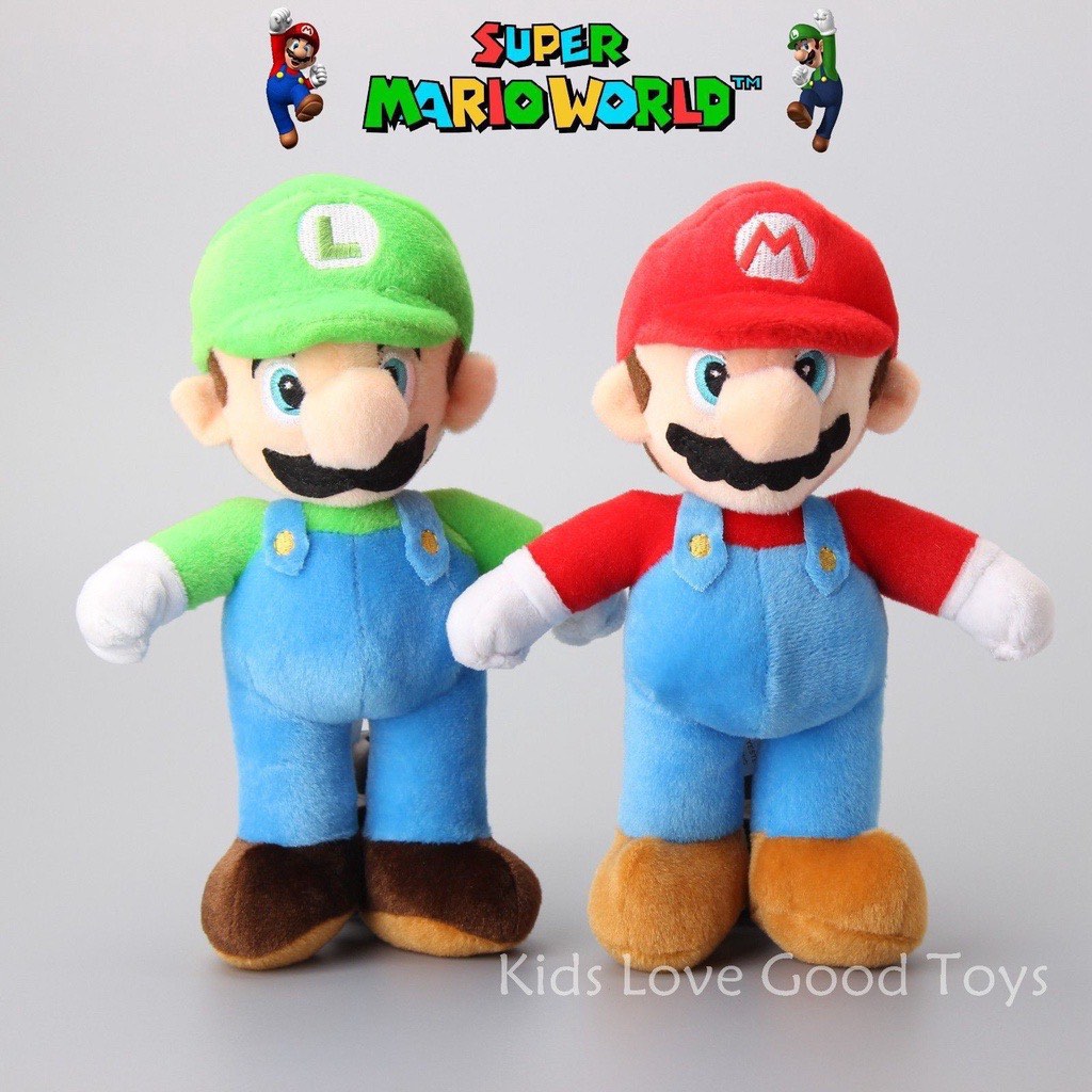 Super mario 2025 plush toys set