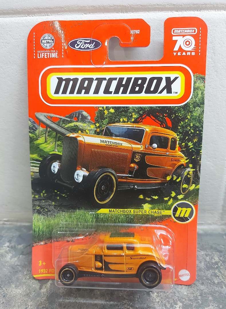 32 FORD COUPE MODEL B - Matchbox 2023 MBX SUPER CHASE 70 Years