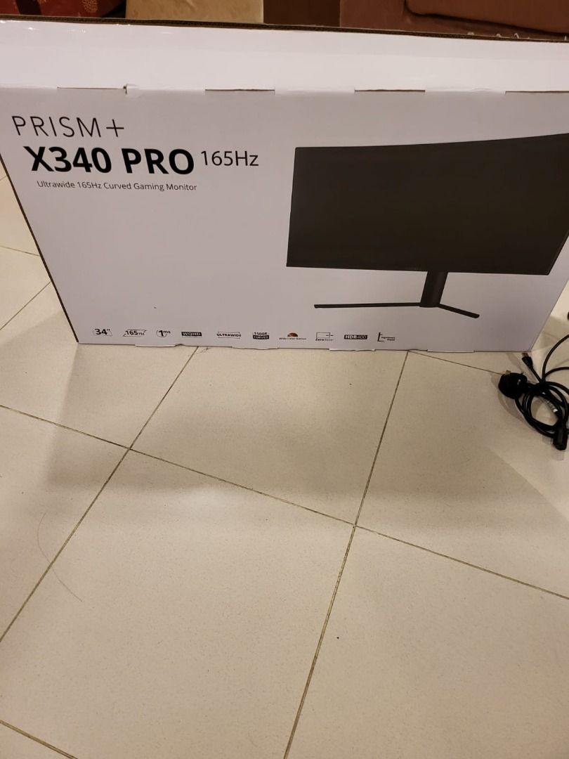 34" Ultrawide Gaming Monitor On Sale PRISM+ X340 PRO 165Hz, Computers