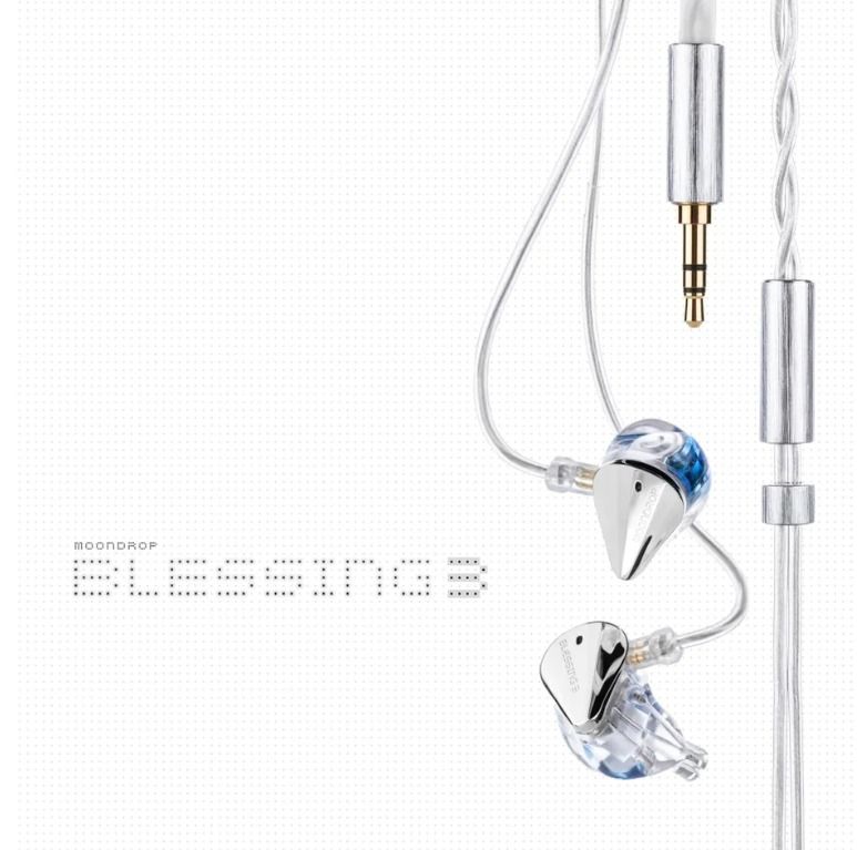 水月雨 (MOONDROP) Blessing3（現貨發售) 水月雨Moondrop Blessing3  