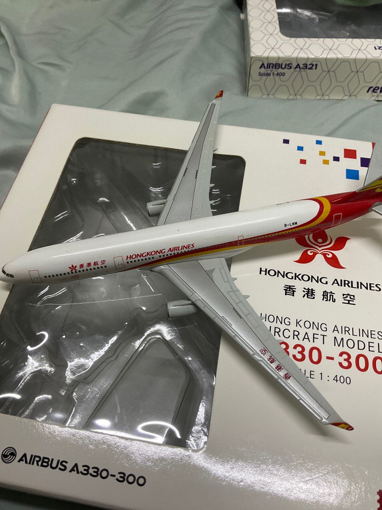 香港航空a330-300 飛機模型, 興趣及遊戲, 玩具& 遊戲類- Carousell