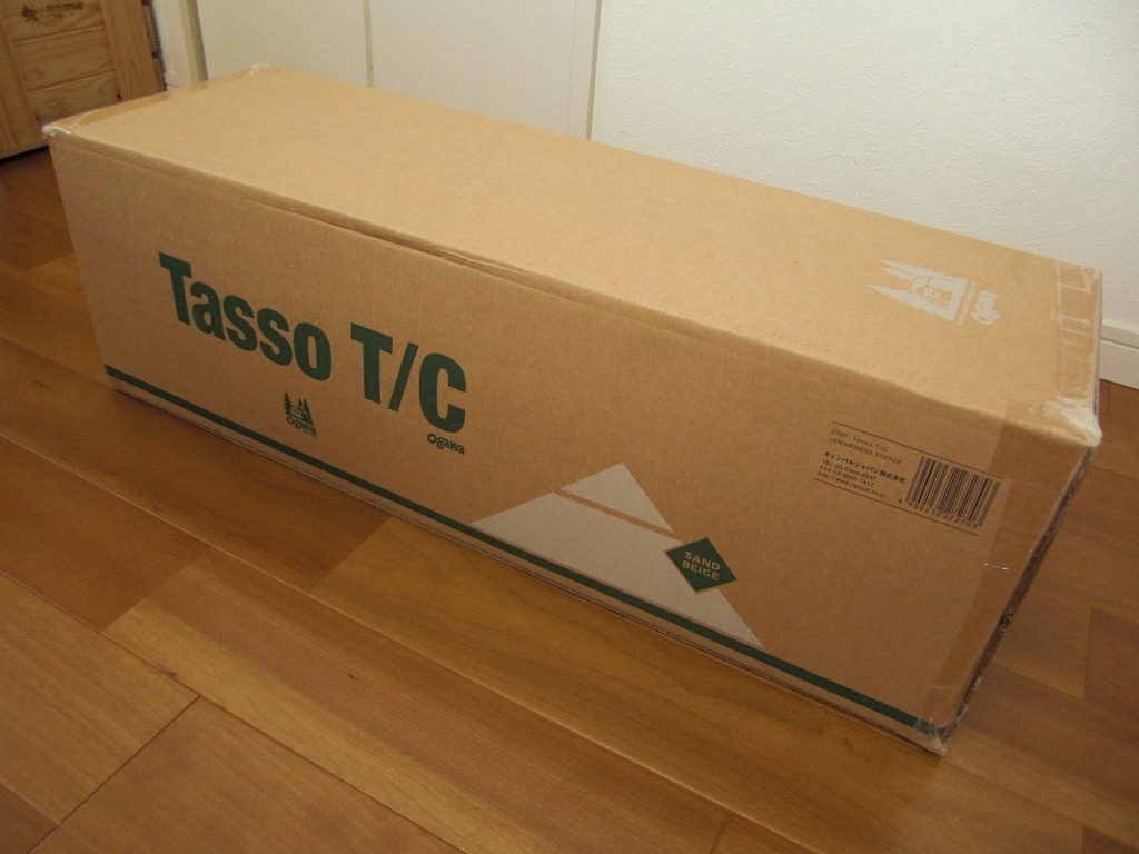 未開封] 小川Ogawa TASSO-TC 米色單桿型帳篷露營戶外, 運動產品, 行山