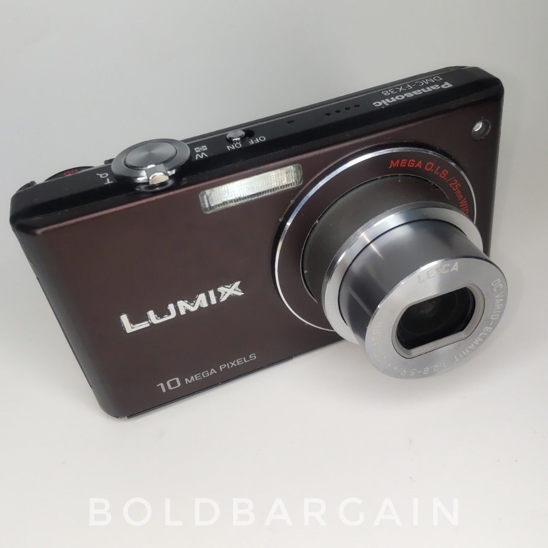 📸 Vintage LUMIX DMC-FX38 CCD 10.1 Mega Pixels Digital