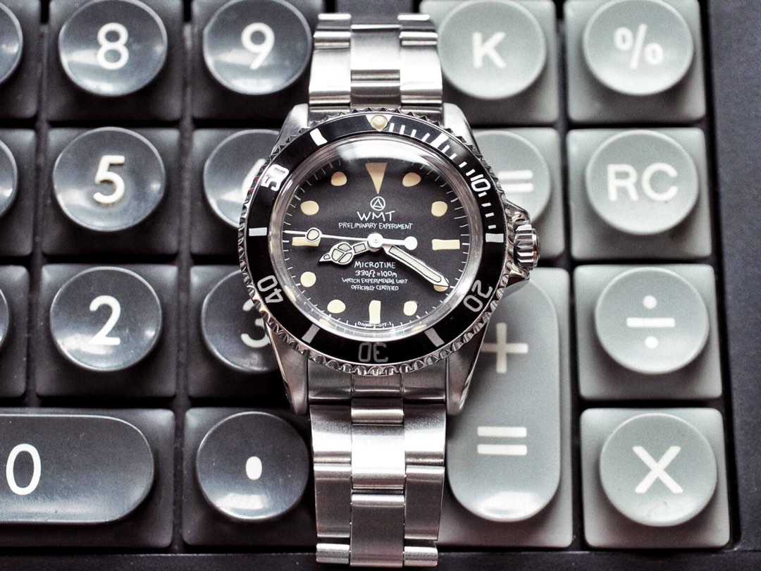 当季大流行 Link 3 WATCH 新品！WMT BRACELET 316L Diver（Premium Sea 時計