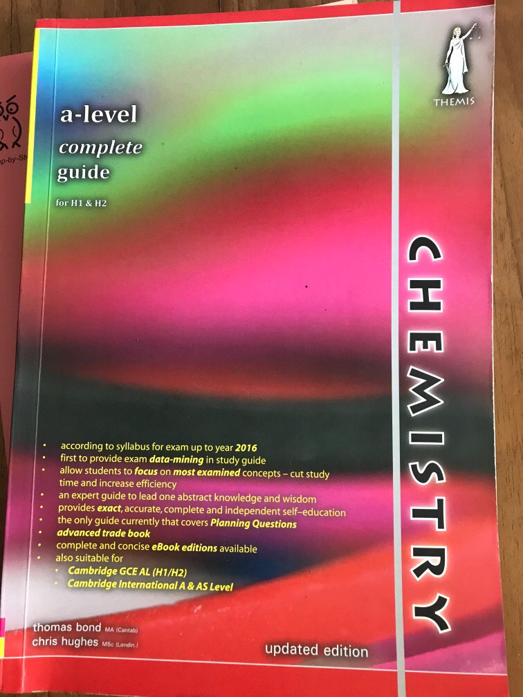 A level Chemistry, Hobbies & Toys, Books & Magazines, Textbooks on ...