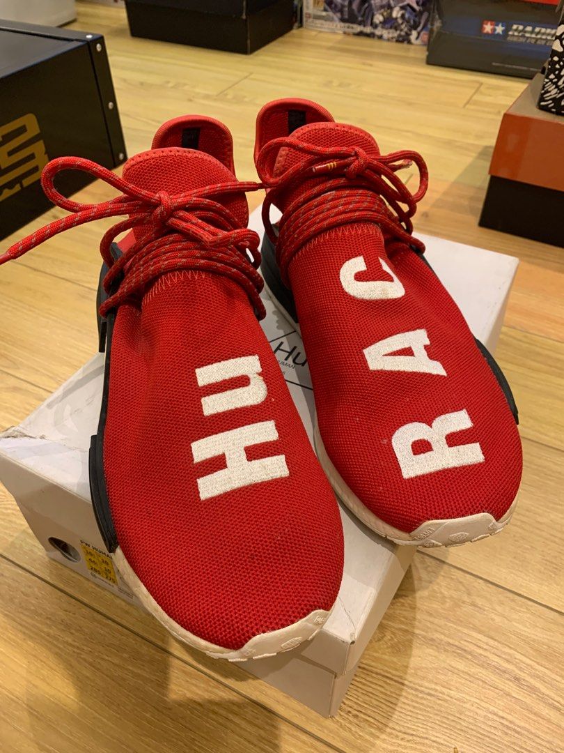 Nmd human hotsell race scarlet