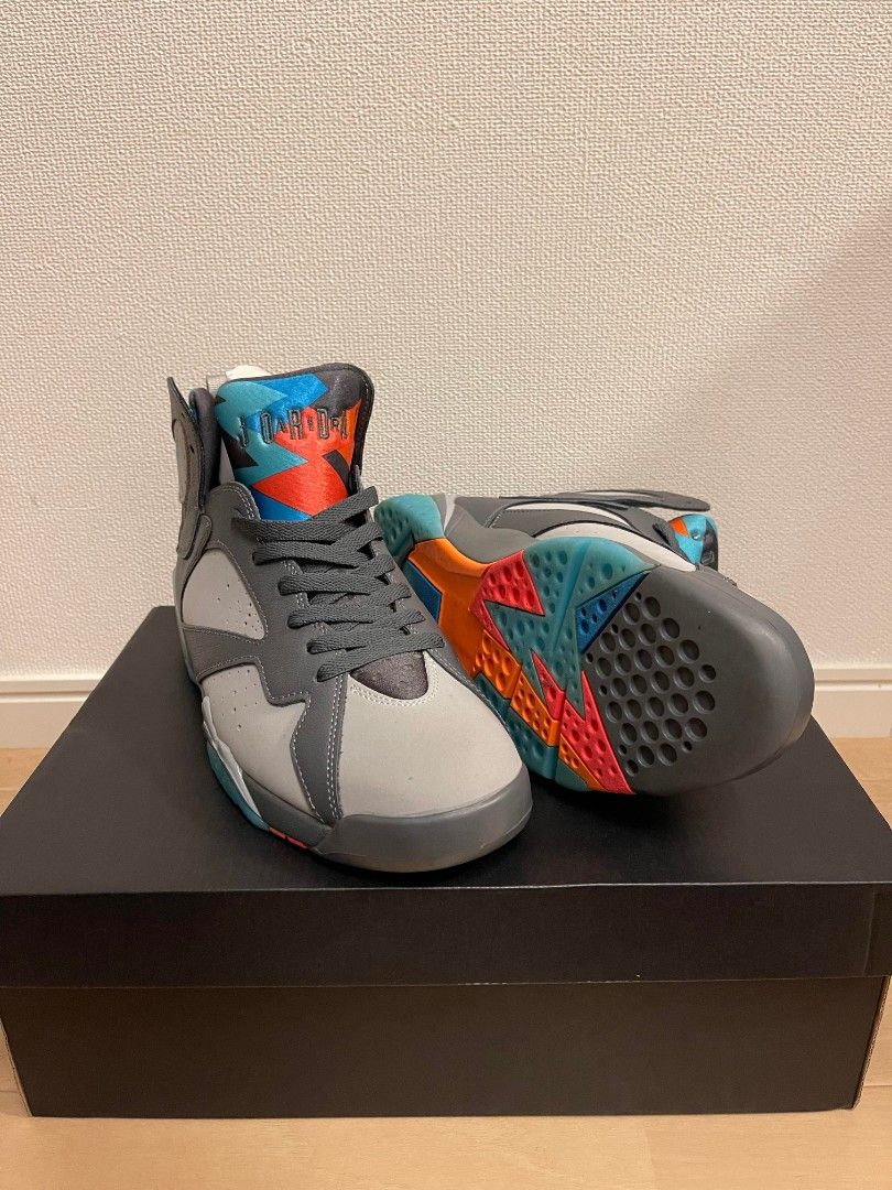 Air Jordan 7 Retro Barcelona Days Men s Fashion Footwear