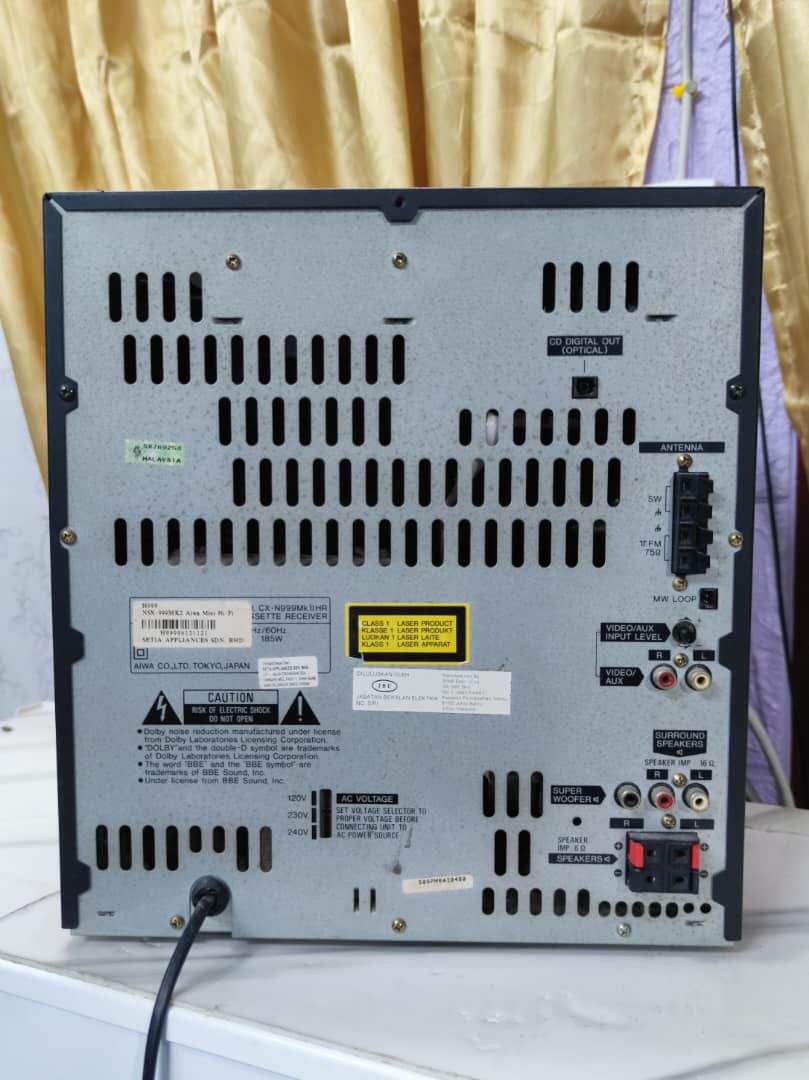 Aiwa NSX 999 Mk 2 2200watt, Audio, Soundbars, Speakers & Amplifiers on ...