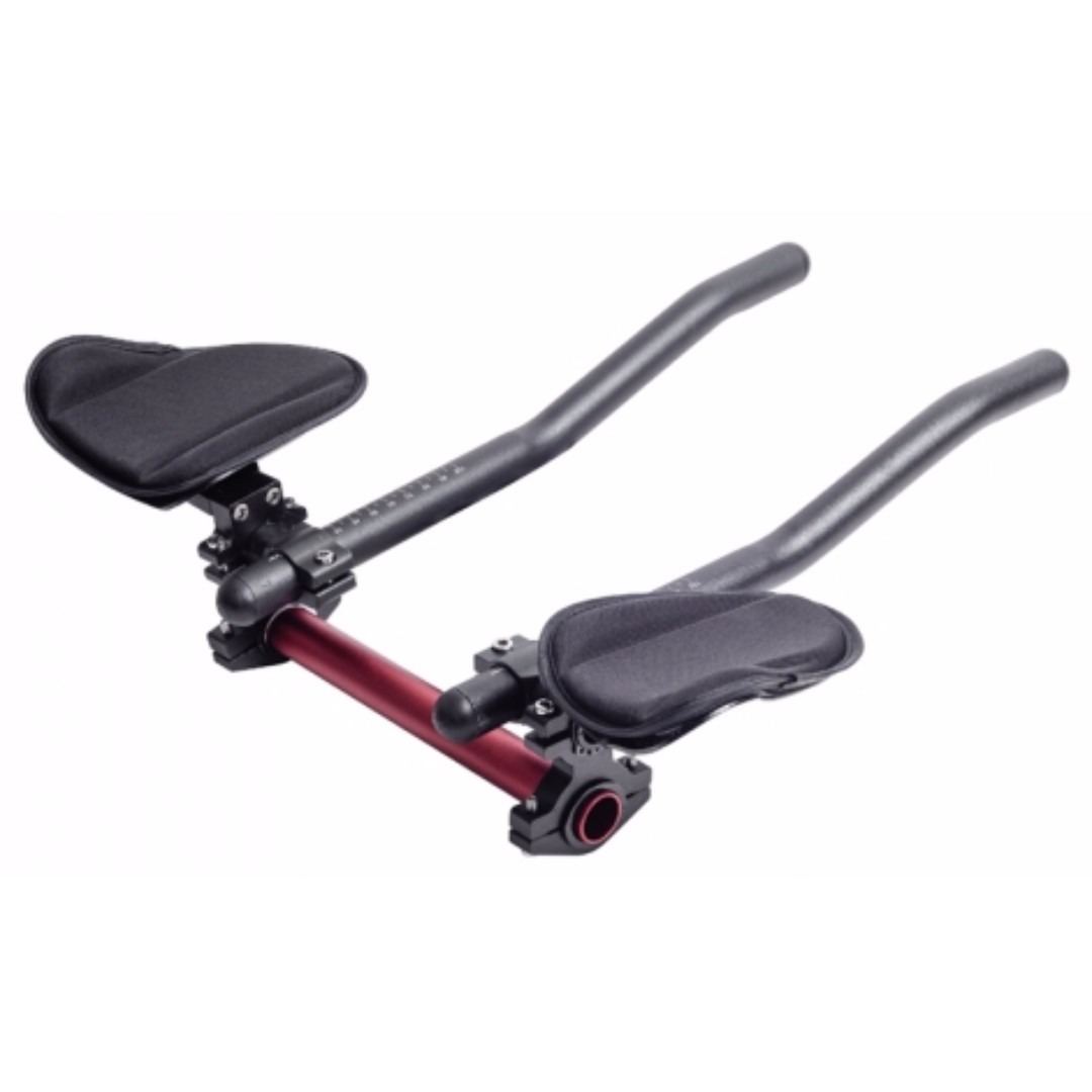 Alloy Aero Clip-on Arm Rest Bars, Sports Equipment, Bicycles & Parts ...