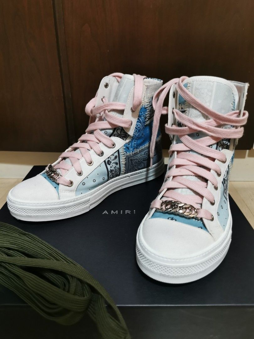 Amiri bandana sneakers hotsell
