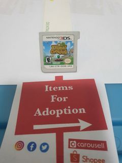 Animal Crossing New Leaf Cartridge only (Nintendo 3DS, USA)