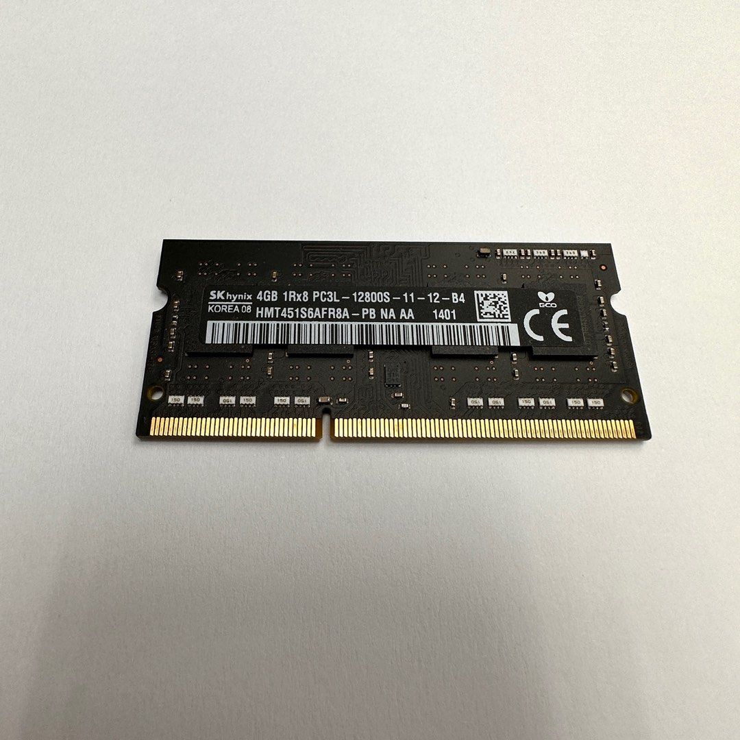 Apple RAM DDR3-1600 12800s 電腦＆科技, 手提電腦- Carousell