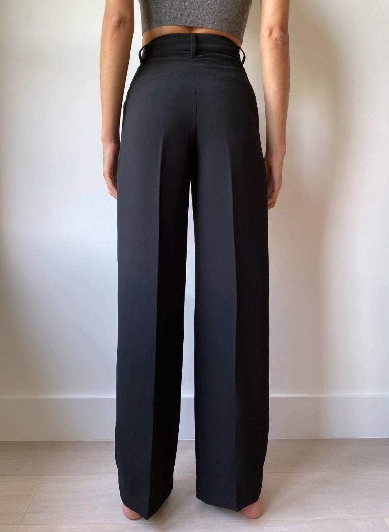 aritzia black dress pants The Effortless Pant - Precision Wool