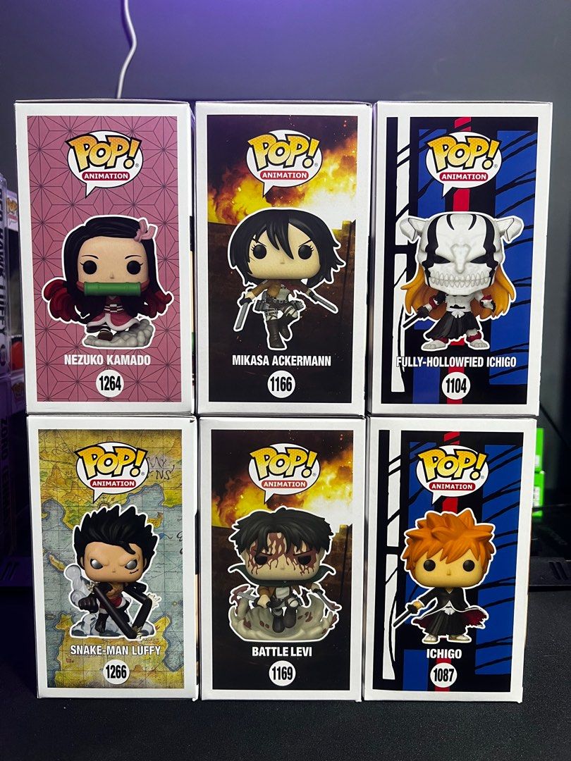 Assorted Funko Pop Animes Clearance, Hobbies & Toys, Toys & Games on ...
