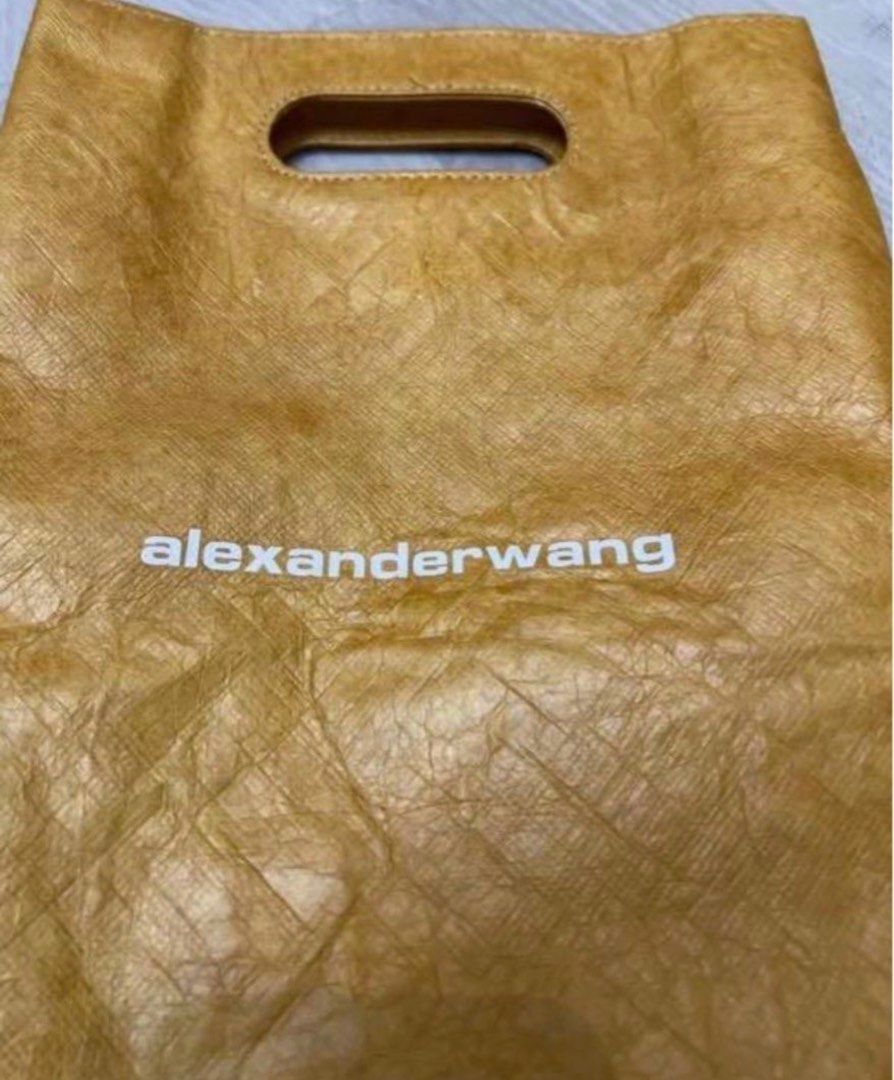 Alexander wang clearance paper bag clutch