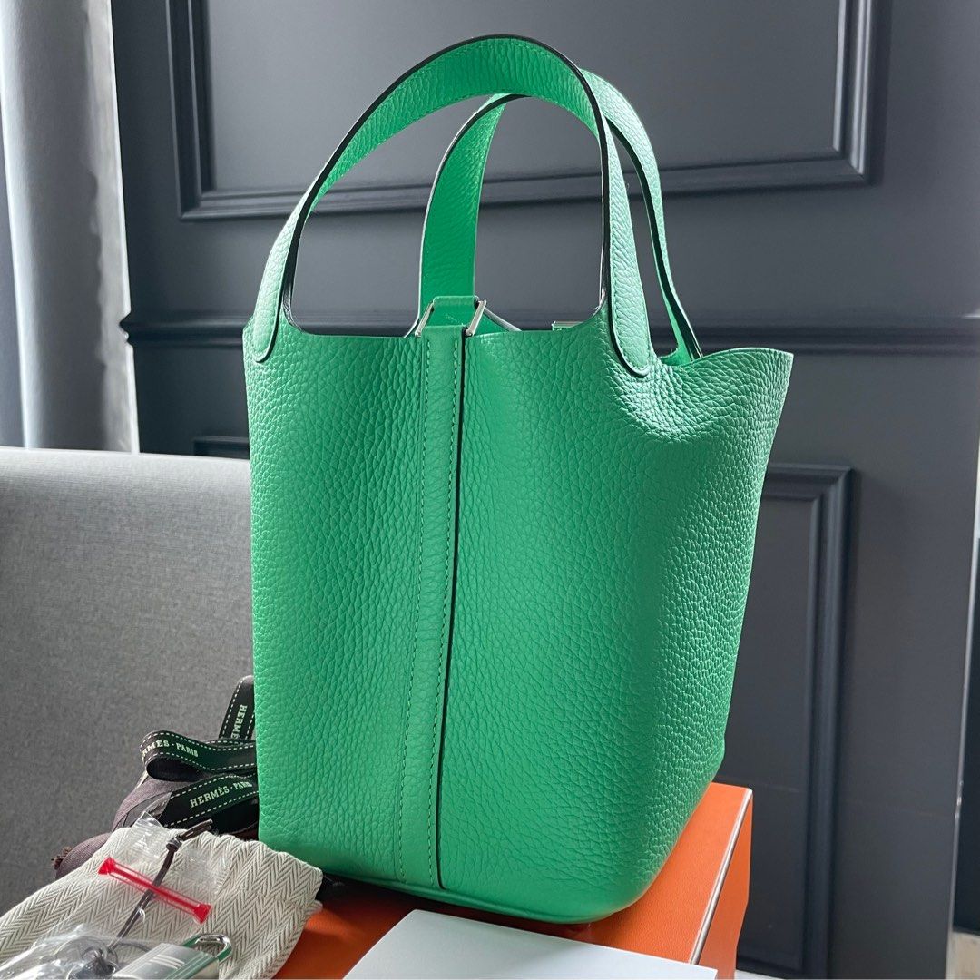 Authentic Goyard Mini Anjou Green, Luxury, Bags & Wallets on Carousell
