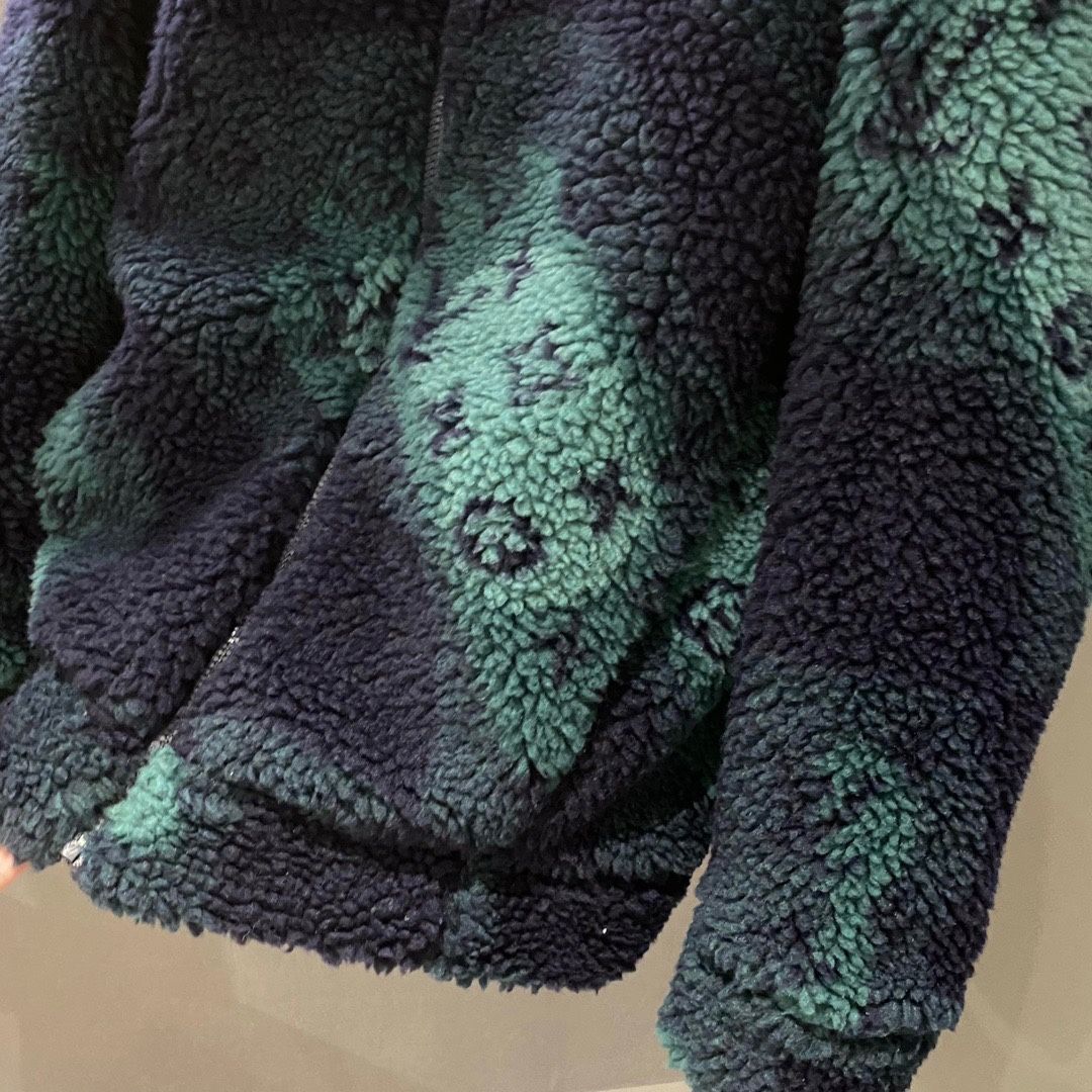 Authentic lv Teddy Green Jacket Cashmere Top, Luxury, Apparel on Carousell