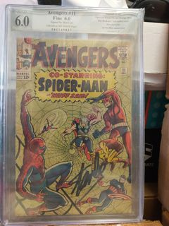 Avengers #11 graded sign by Stan lee