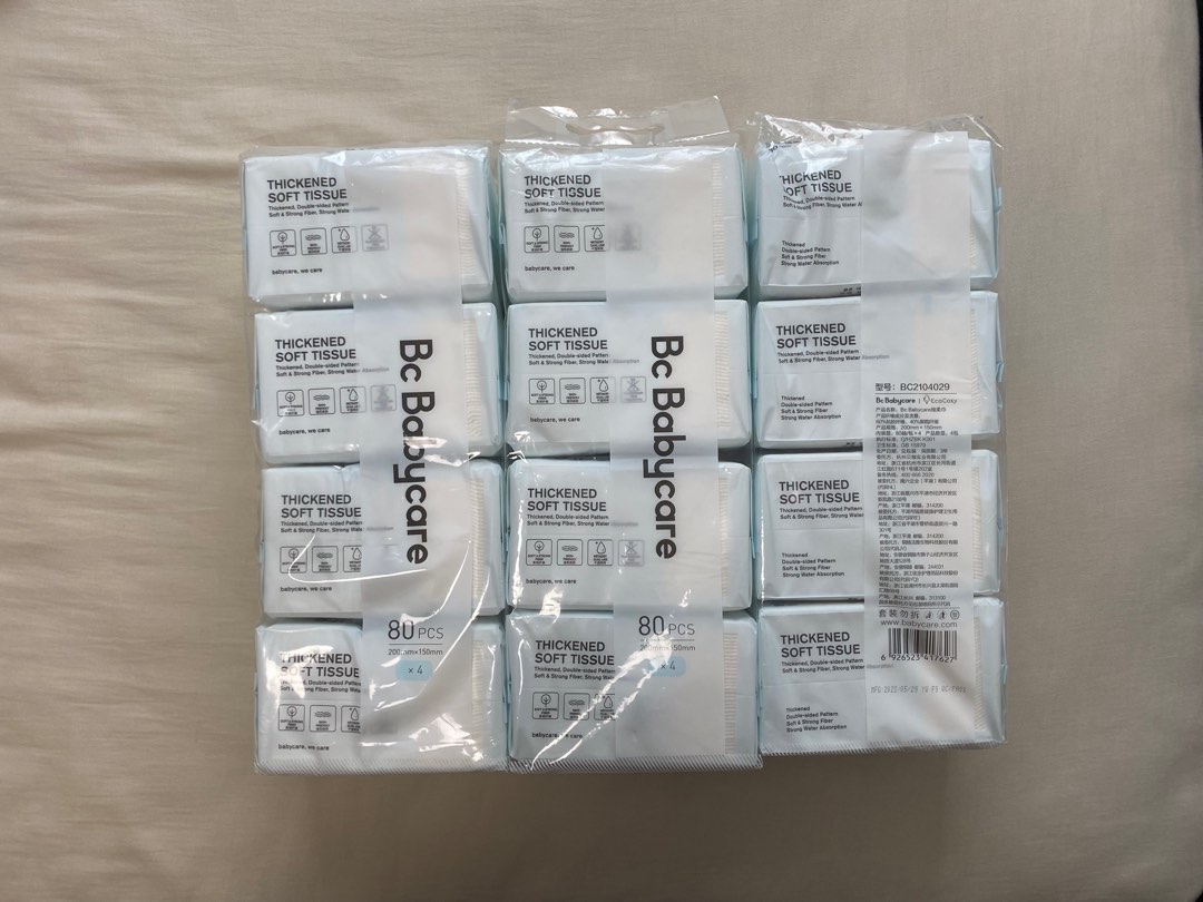 Babaycare soft tissue baby wet wipe baby dry tissue wipes, Babies