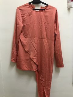 Baju Kurung Moden Kain Ruffle