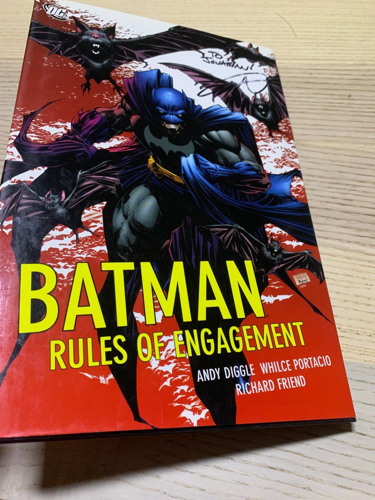 Batman rules of engagement - hardcover, Hobbies & Toys, Books & Magazines,  Comics & Manga on Carousell