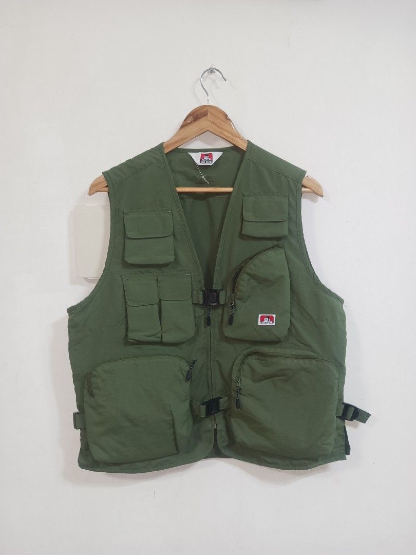 BEN DAVIS SUPPLEX CAMP VEST, Men's Fashion, Tops & Sets, Vests on