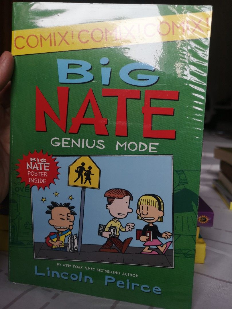 Big Nate by Lincoln Peirce book bundle (7 books) on Carousell