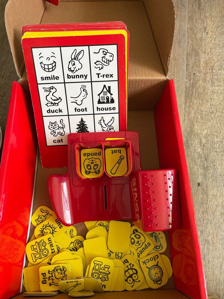 Bingo board game 3&above, Hobbies & Toys, Toys & Games on Carousell