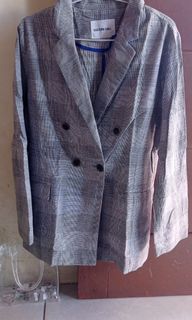 Blazer Tartan grey