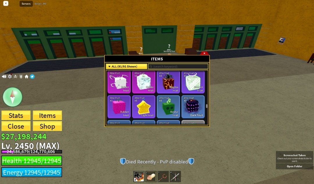 Roblox Blox Fruit Lvl 2300(Max) Dough Account, Video Gaming, Gaming  Accessories, In-Game Products on Carousell