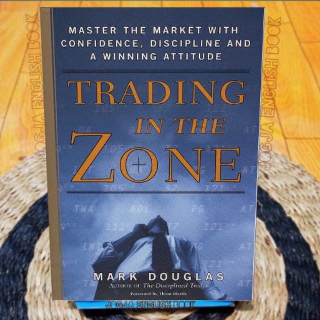 Book Trading in the Zone by Mark Douglas Soft Cover Book Paper in