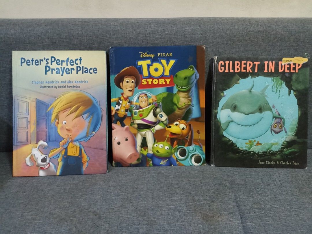 Books for toddlers (bundle sale) (Category: Children's Books) located in Manila. Submitted by ssfajardo (Listing ID 1225926559, Image 1). Description: Assorted preloved books. Some with scotch tape patches, torn pages. Some are in very good used condition and almost new. Selling as bundle. location: Gagalangin, Tondo Manila sf c/o of buyer.
