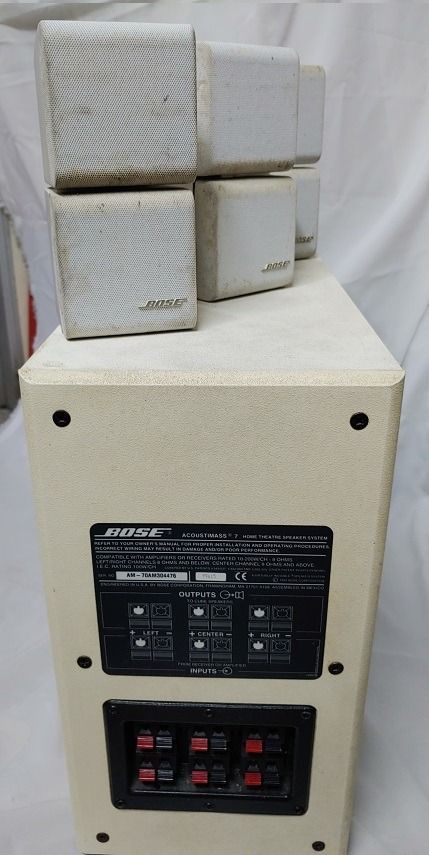 BOSE Acoustimass 7 Home Theater Speaker System Used
