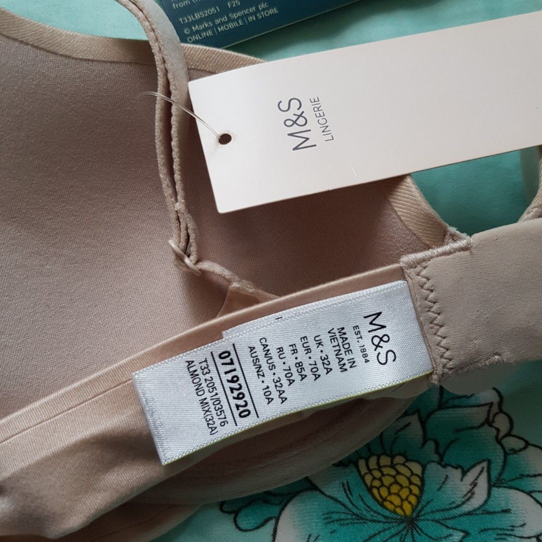 RTP $59.90 BNWT M&S Sumptuously Soft Full Cup T Shirt Bra in Nude