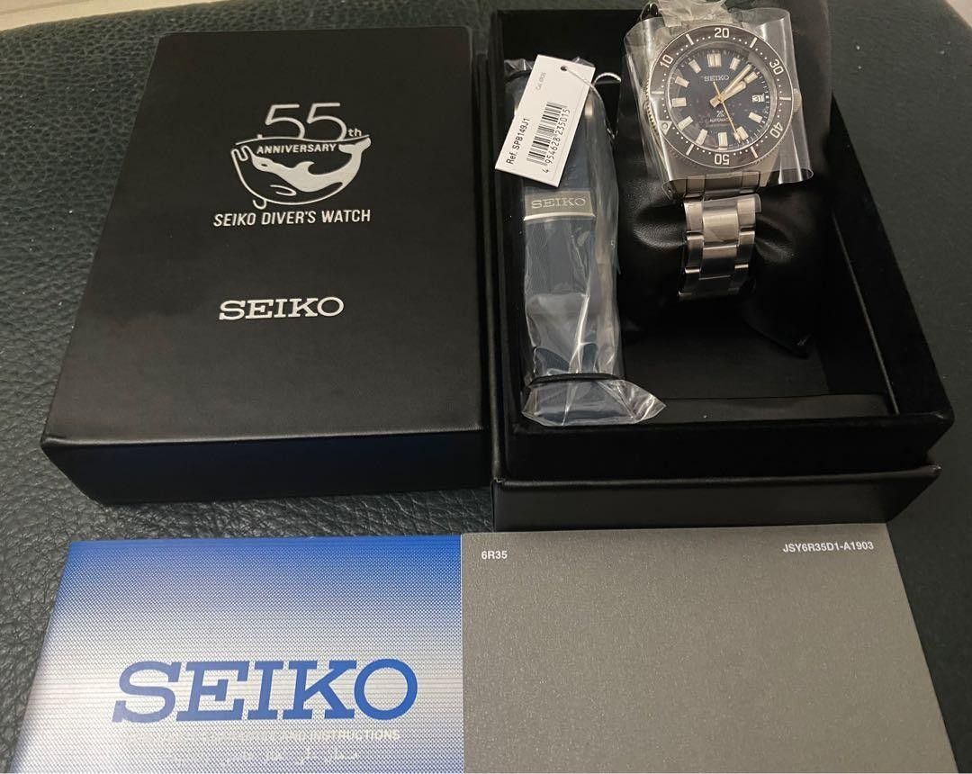 Brand New Seiko Prospex Automatic Diver s 200m 62MAS 55th Anniversary LE 5500 Pcs SPB149 SPB149J SPB149J1 SBDC107 Men s Fashion Watches Accessories Watches on Carousell