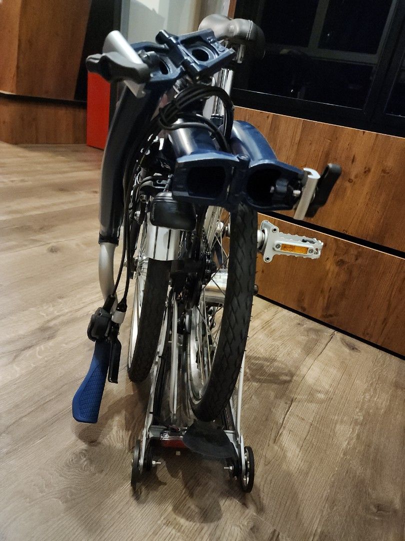 Mandrino Per Cerniera Brompton 6,0 Mm - Ricambio Originale Per Telaio Principale - Bici Pieghevole