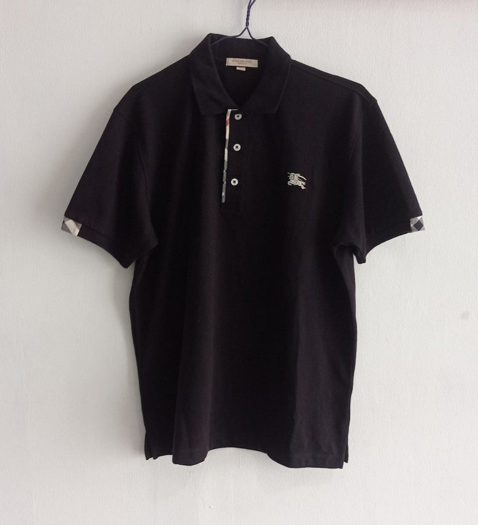 BURBERRY BRIT BLACK POLO SHIRT