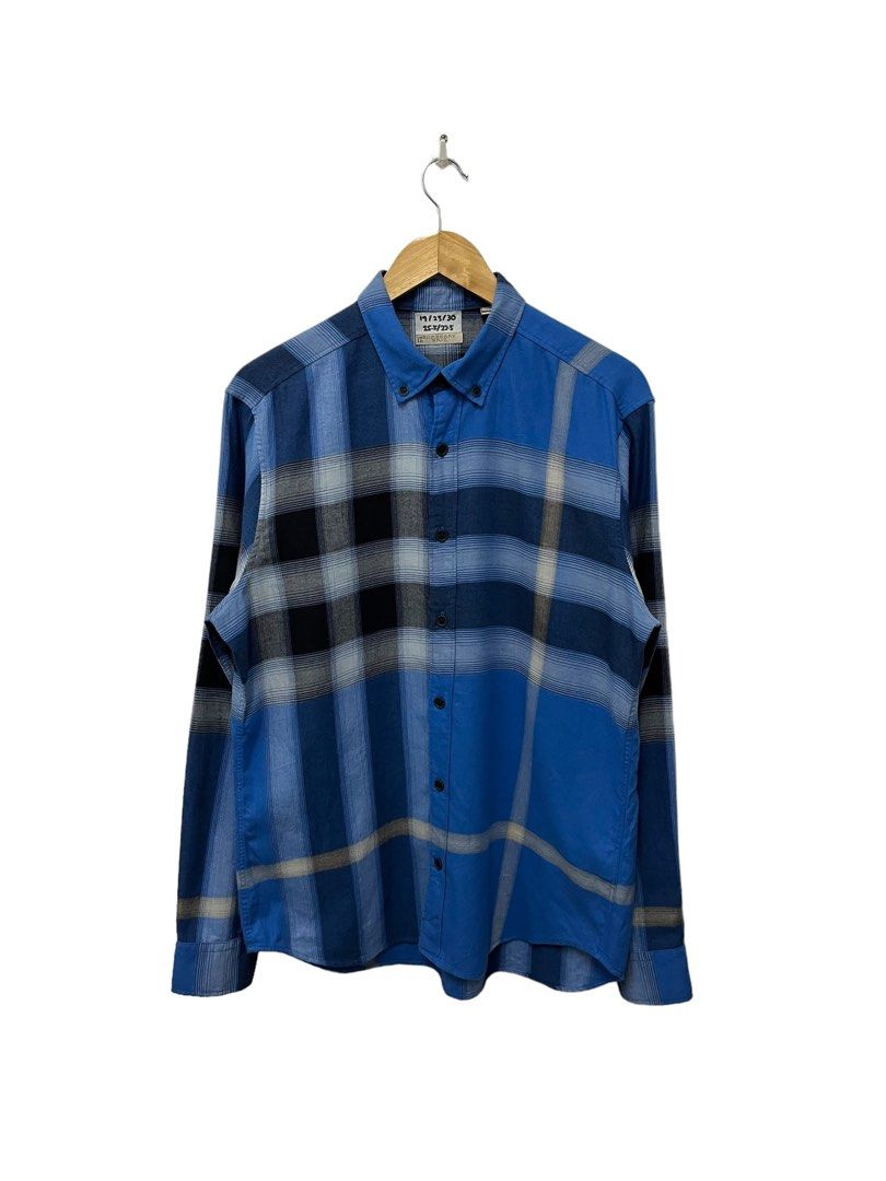 Burberry brit plaid sales shirt