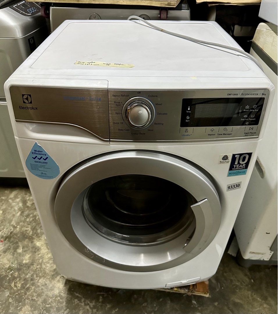 BUY NOW! ELECTROLUX 9kg Front Load Washer EWF12933 (93330), TV & Home