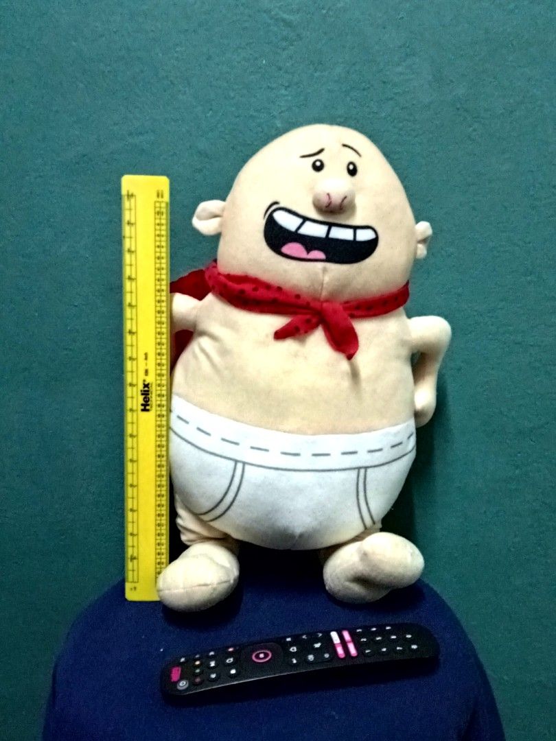 Captain Underpants plush toy, Hobbies & Toys, Toys & Games on Carousell