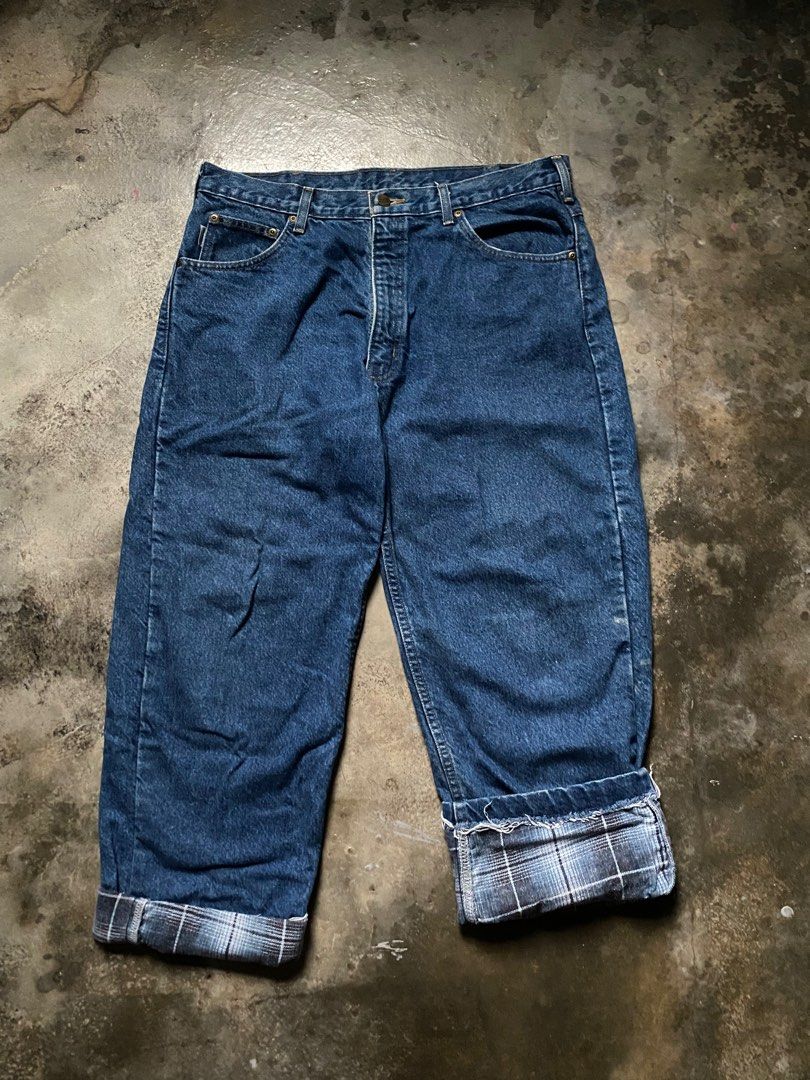 Carhartt flannel lined pants Men s Fashion Bottoms Jeans on
