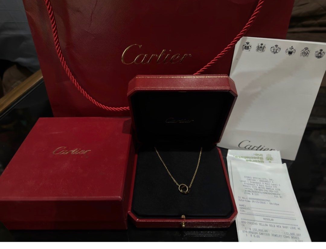 Unboxing Cartier Pink Sapphire Necklace 